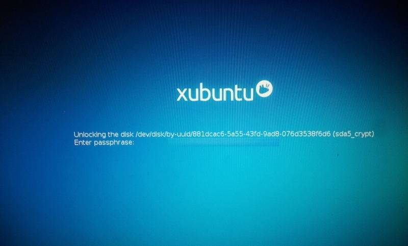 Ubuntu richiesta passphrase